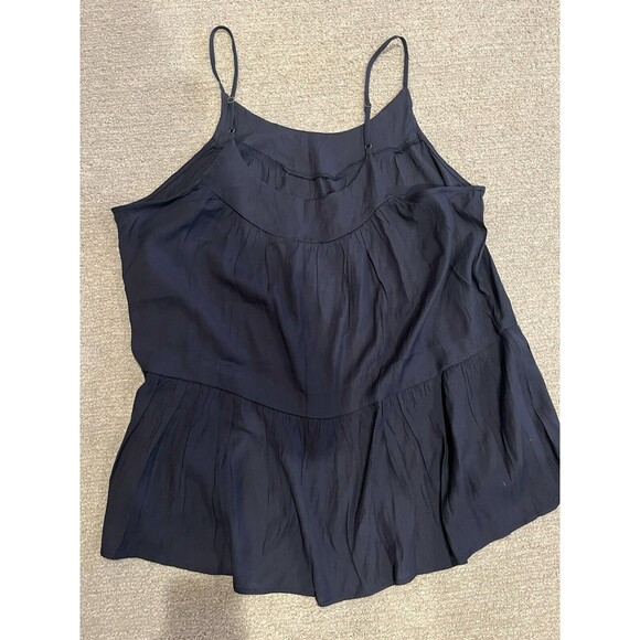 HAYDEN LOS ANGELES TIERED Navy Blue Top SIZE 1XL NEW - Picture 3 of 3
